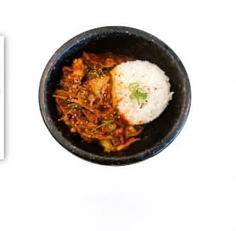Jeyuk Bokkeum & Rice / 제육볶음 밥 / 韩式辣炒猪肉盖饭